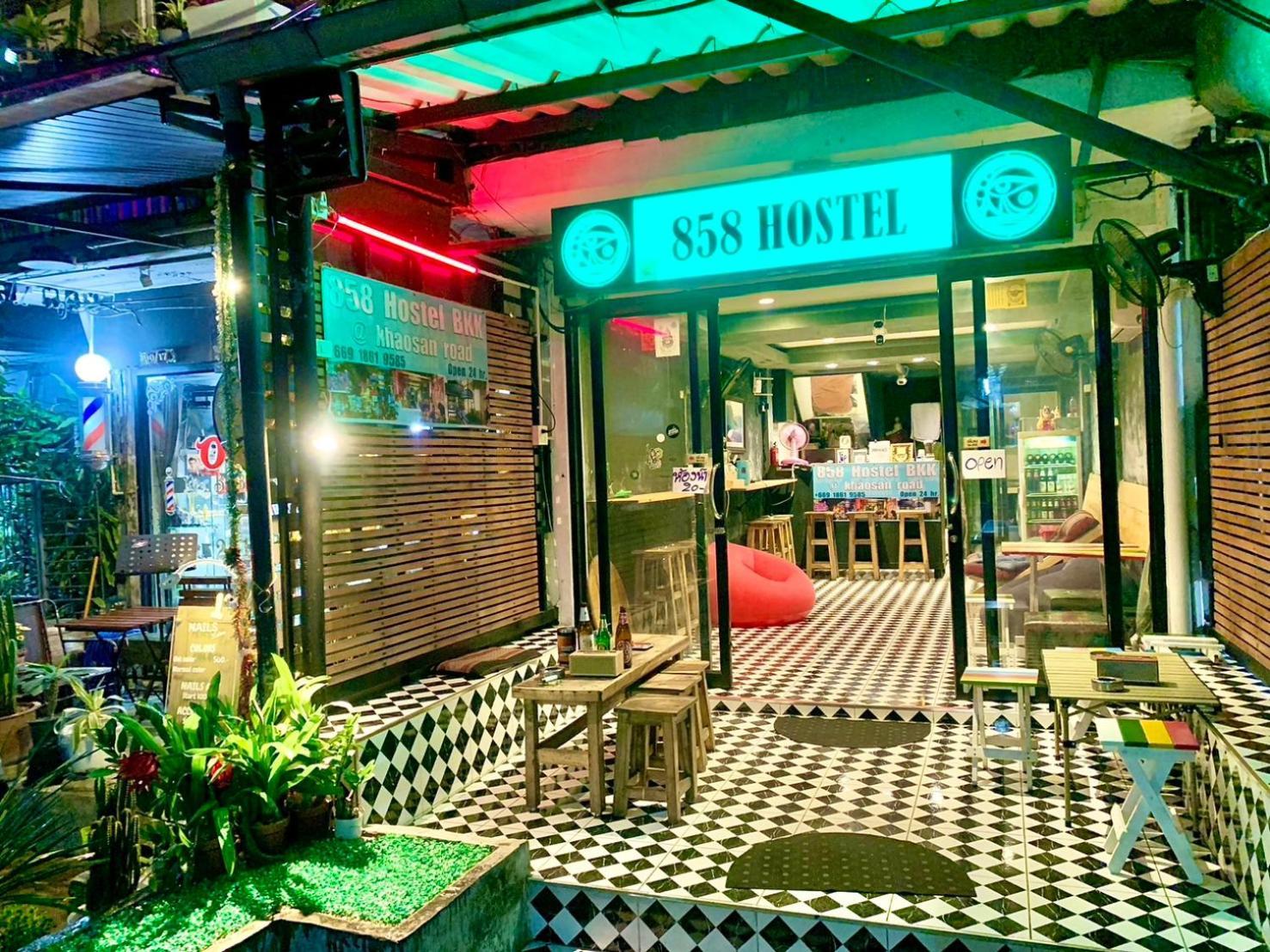 858Hostel Bkk In Khaosan Road Бангкок Экстерьер фото